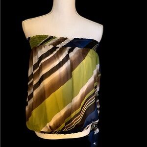 Ashley Stewart Strapless Fashion Shirt